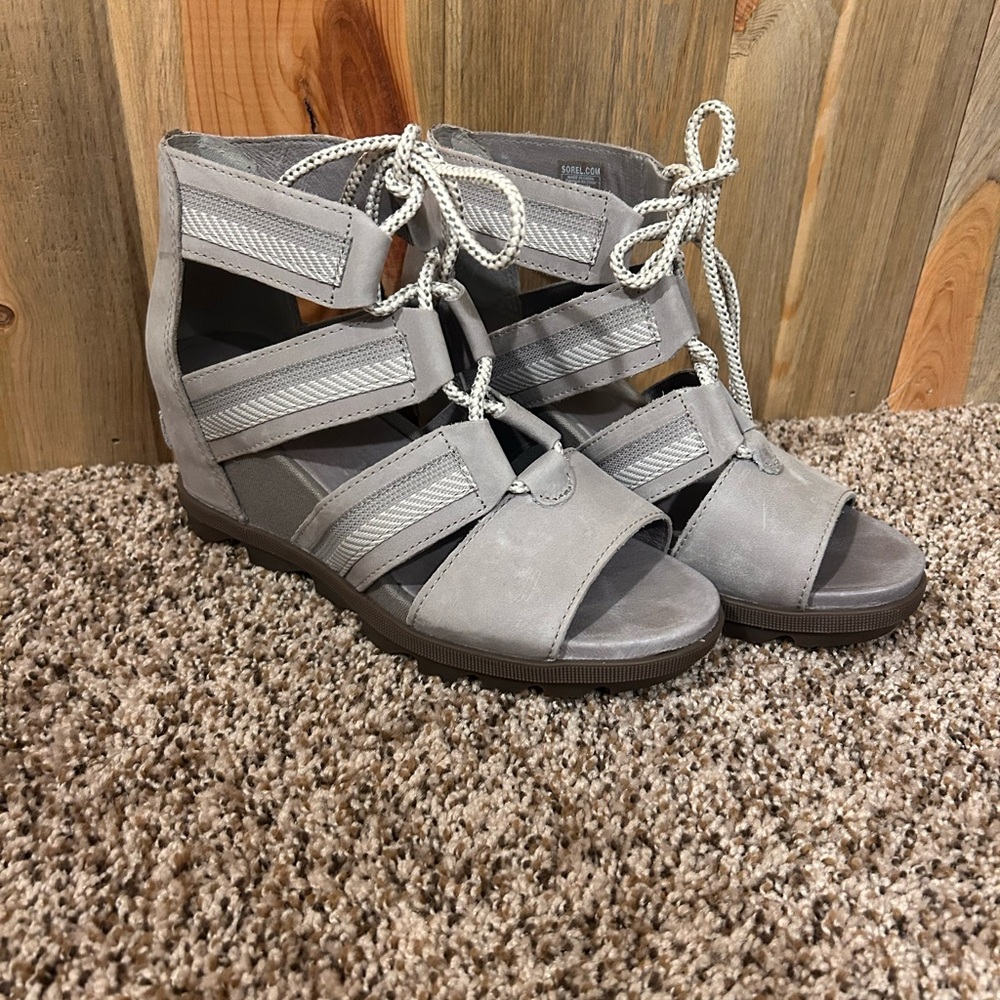 Sorel wedge sandals